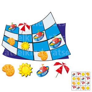 Kinder Sudoku Sommerferien