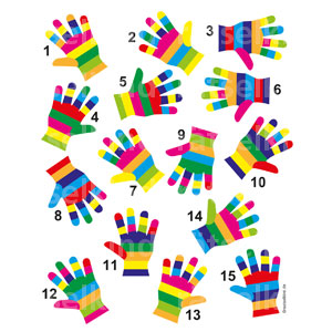 Kindergartenrätsel Grundschulrätsel Handschuhe Winterrätsel