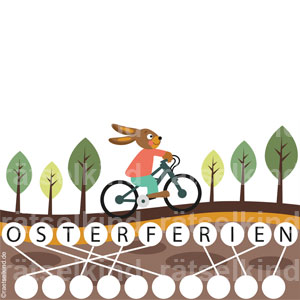 Osterrätsel Kinder Ostern Osterhase Osterspaziergang Forst Wald Forstwirtschaft Försterin Förster