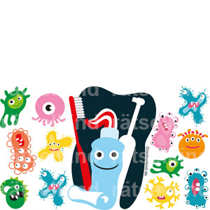 Zahnrätsel Zahnarzt Zahnpflege Zähneputzen Zähne Zahnpasta Zahncreme Zahnbürste Zucker Kauflächen