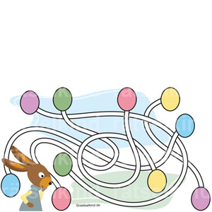Kinderrätsel Frühling Ostern Osterhase Hase Ostereier Eier Osterfest Ostersonntag Ostermontag