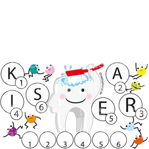 Rätsel für Kinder Zahnarzt Zahnpflege Zähneputzen Zähne Zahnpasta Zahncreme Zahnbürste Karies