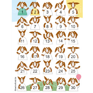 Logikrätsel Vorschulkinder Grundschulkinder Ostern Osterhase Osterfest Geburtstag