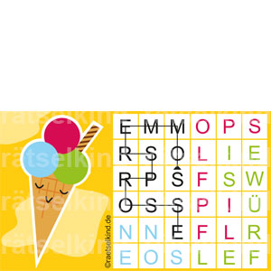 Wortschlangen Buchstabenrätsel Wortschlangen Leseanfänger Sommer Sommerwörter