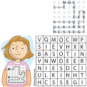 Rätsel für Kinder Einschulung Schule Erst Klasse Schulpflicht Sommerferien Labyrinth Irrgarten