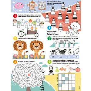 Kinderseite Gehirnjogging Rateaufgaben Denkaufgaben Denksportaufgaben Denkspiele