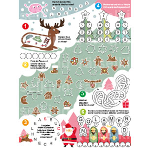 Kinderseite Advent November Rentier Nikolaus Rateaufgaben Denkaufgaben Denksportaufgaben Denkspiele